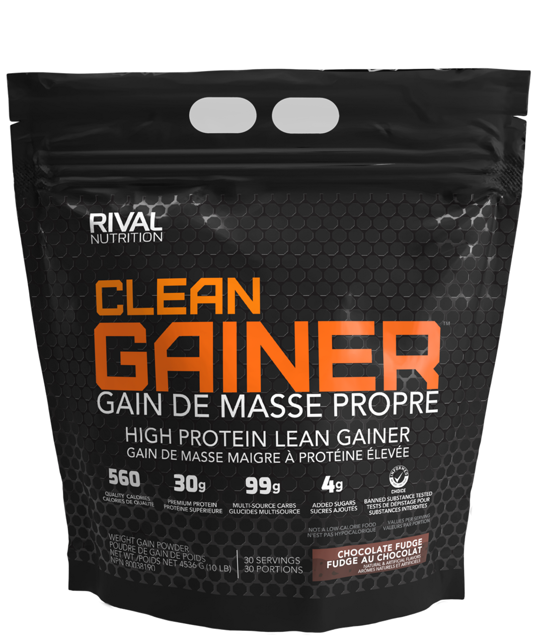 Rival Nutrition Clean Gainer 10lbs