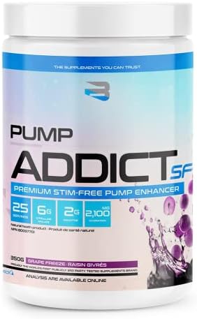 Pump Addict SF Believe Supplements (Grape Freeze)