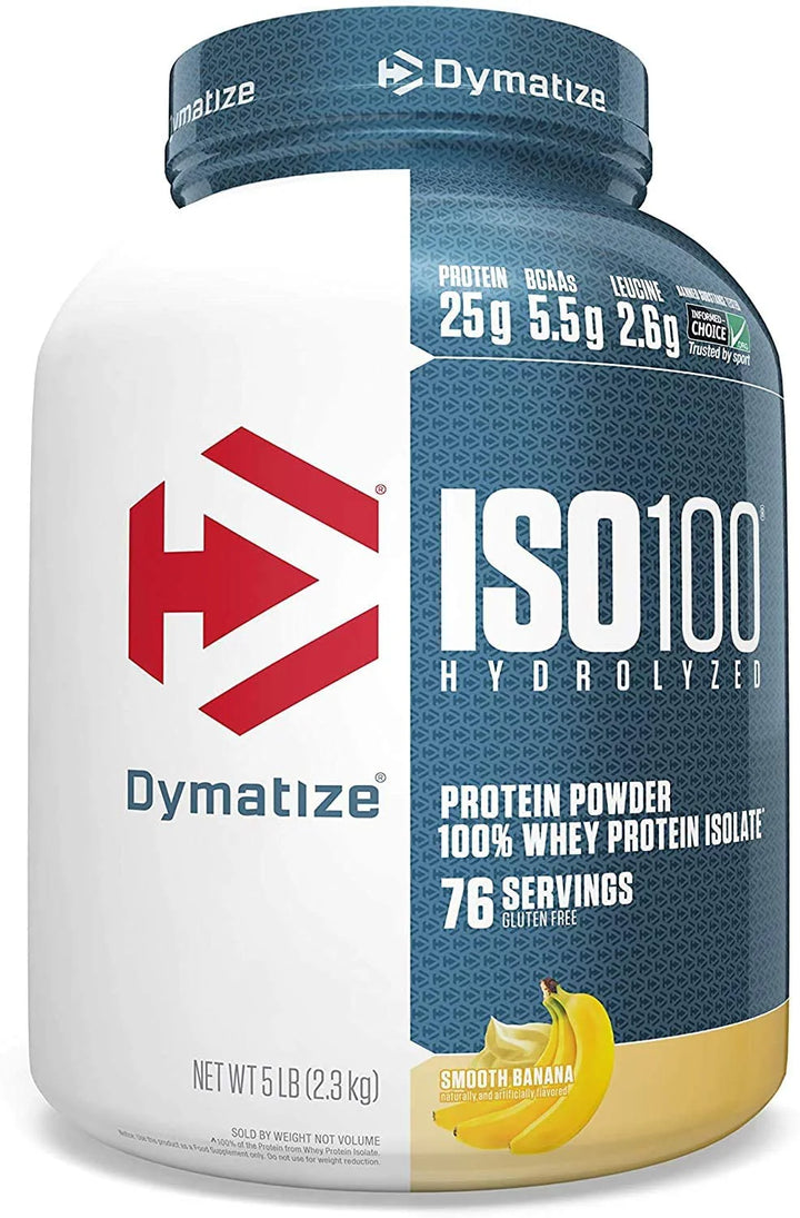 Dymatize ISO100 Hydrolyzed Whey Protein Isolate 5lb