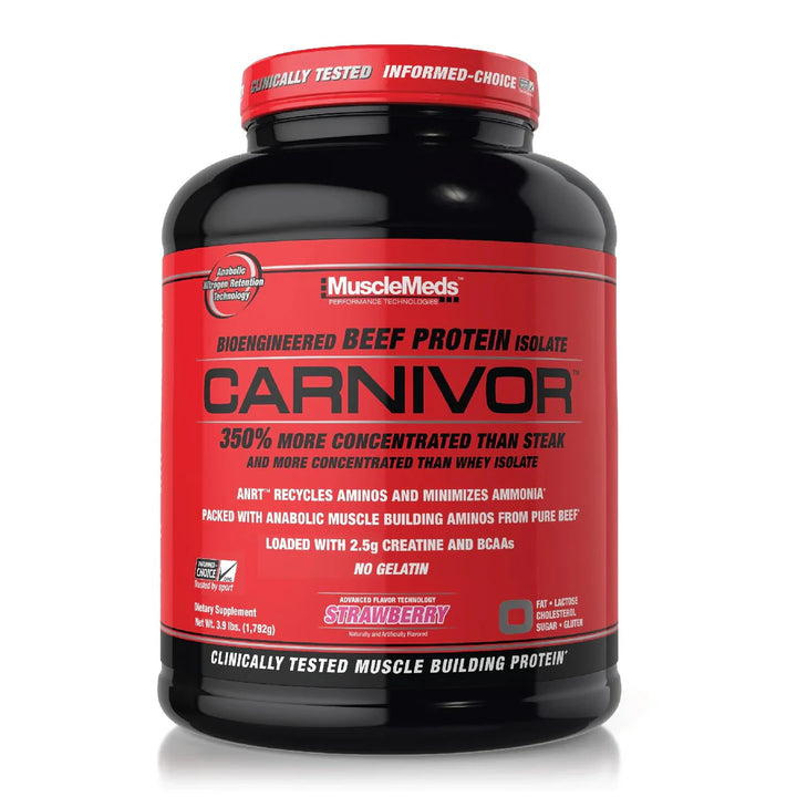 MuscleMeds Carnivor Beef Isolate Protein 4.18lbs