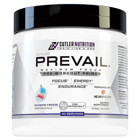 Cutler Nutrition Prevail Pre-Workout Supplement