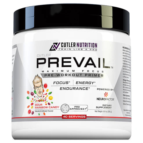 Cutler Nutrition Prevail Pre-Workout Supplement