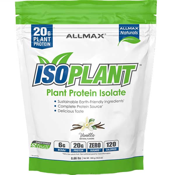 Allmax Isoplant vegan plant protein isolate