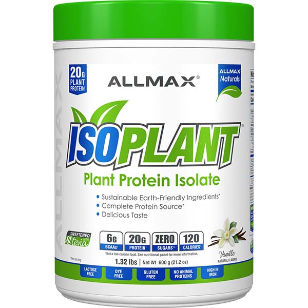 Allmax Isoplant vegan plant protein isolate