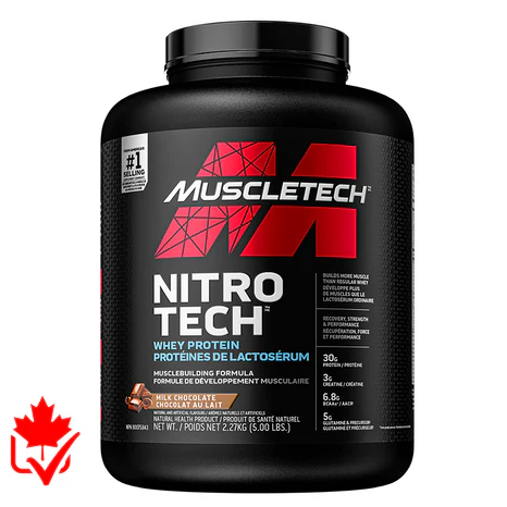 MuscleTech Nitrotech whey protein 5lbs