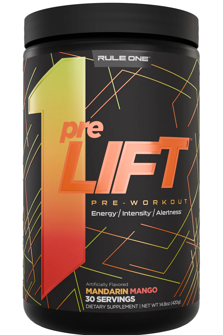 Rule One R1 PreLIFT Pre-Workout | Buy In Canada Mandarin Mango